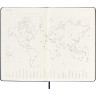 Ежедневник MOLESKINE Classic Large, синий сапфир DHB2012DC3